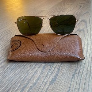 RayBan Caravan Square Aviators